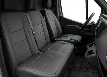 Packline Setetrekk Leatherlook matt sort - LandCruiser 150 Setepakke 1+1 std